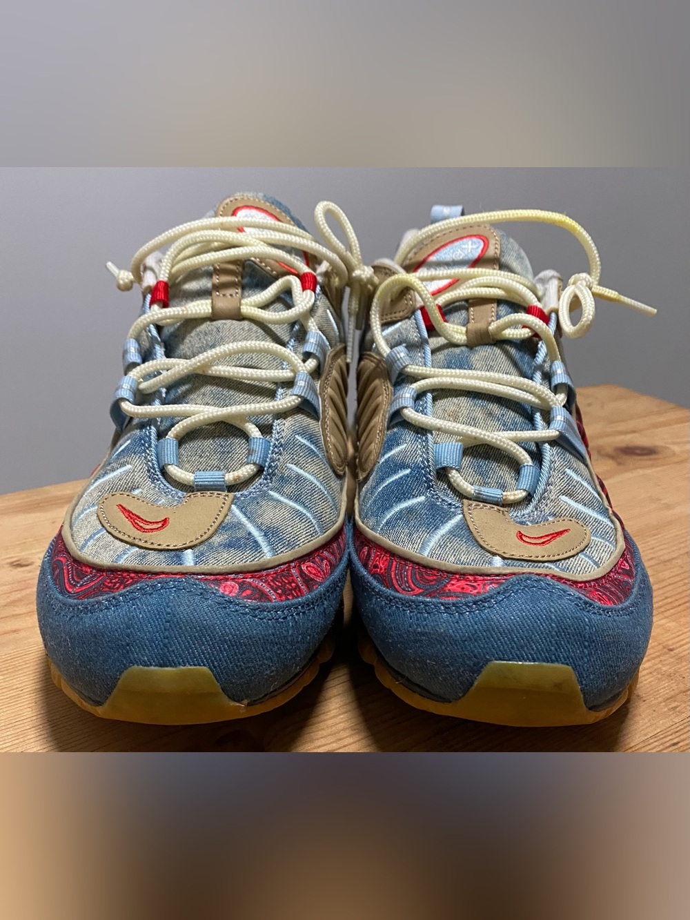 Nike Air Max 98 Wild West Denim Paisley BV6045-400 Men’s Size 11 Rare
